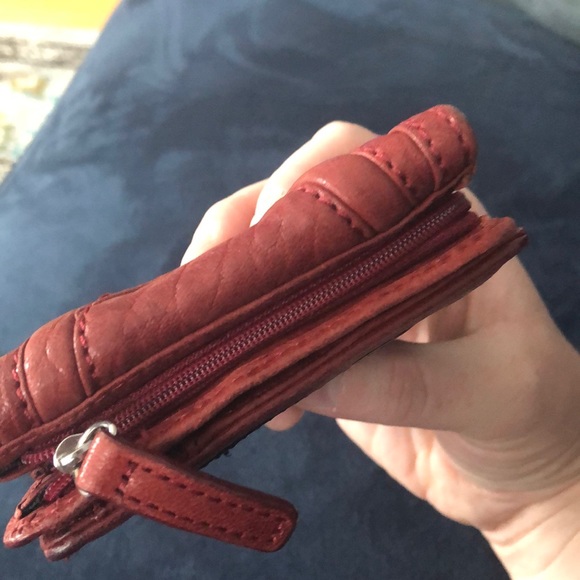 LAMB red small wallet - Picture 5 of 5